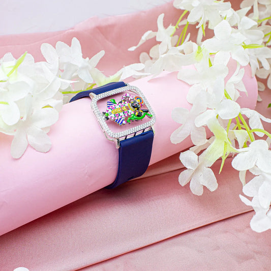 925 Silver Shri Nathji Gemstone Bracelet