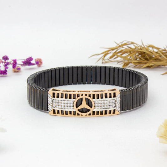 925 Silver Star Bracelet with Diamond