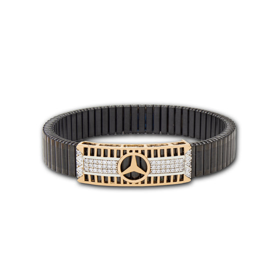 925 Silver Star Bracelet with Diamond