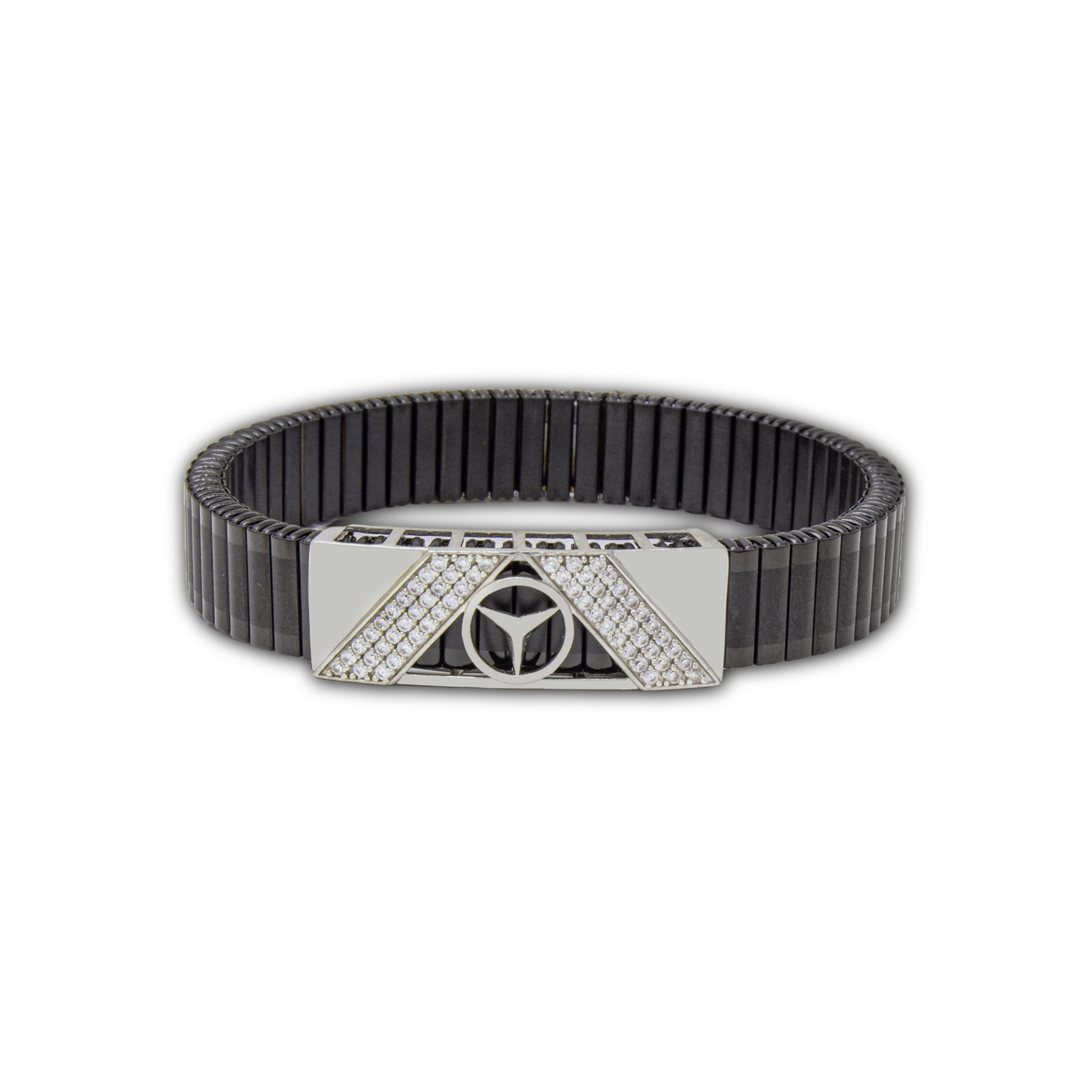 925 Silver Geometric Men's Bracelet

