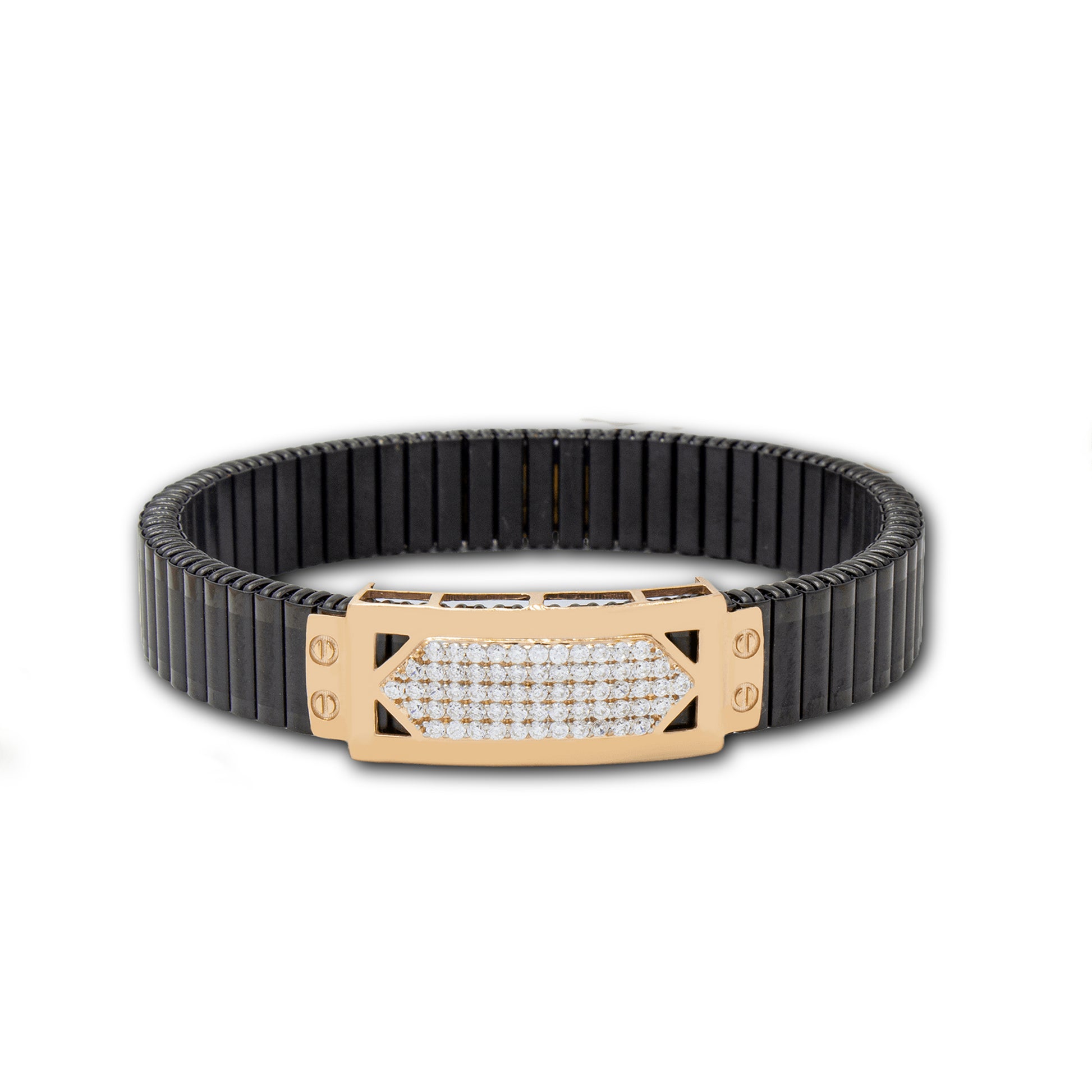 925 Silver Arrow Bracelet with Diamond